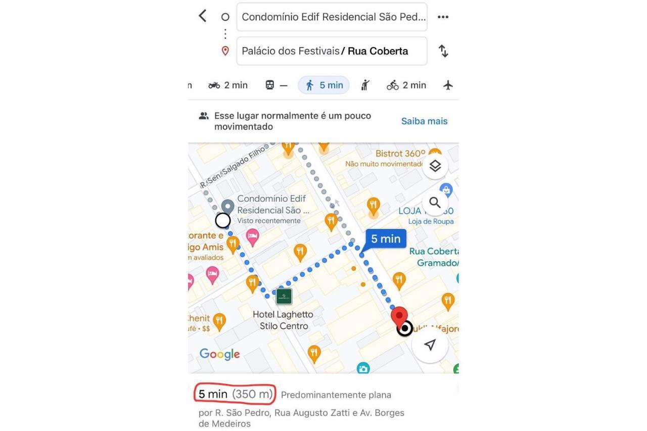 Amplo Apartamento Ao Lado Da Rua Coberta غرامادو المظهر الخارجي الصورة